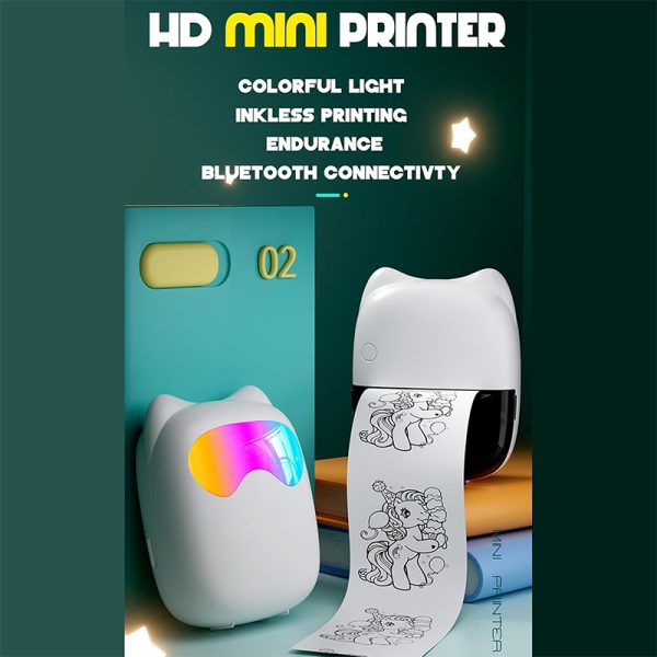 پرینتر حرارتی مدل Mini Printer Rgb