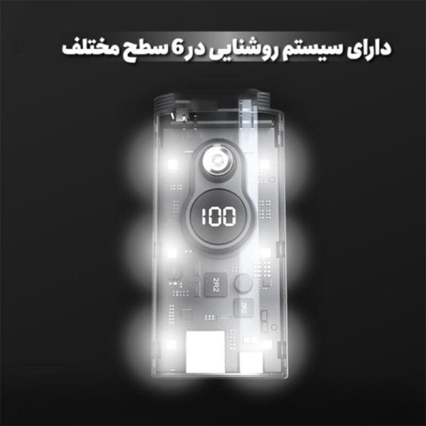جت فن و پنکه و پاوربانک مدل Violnet 3in1