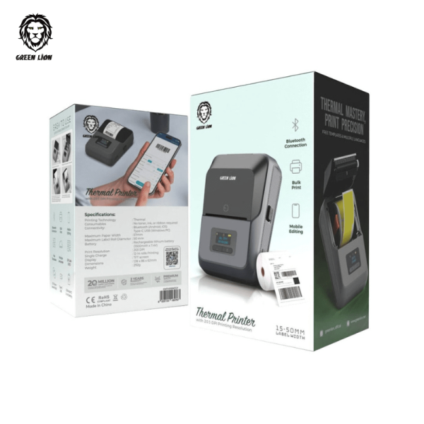 پرینتر لیبل زن حرارتی گرین لاین مدل Thermal Printer