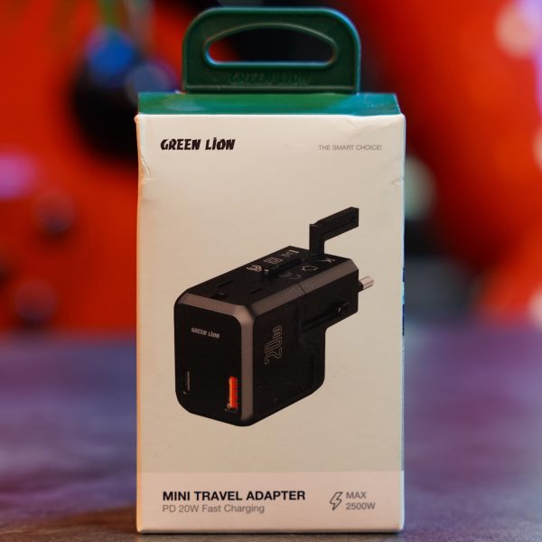 آداپتور 20 وات و مبدل برق گرین لاین Green Lion Mini Travel adapter PD 20W