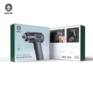 ست پیچ گوشتی برقی 35 در 1 گرین Green 35 in 1 Electric Screwdriver Set