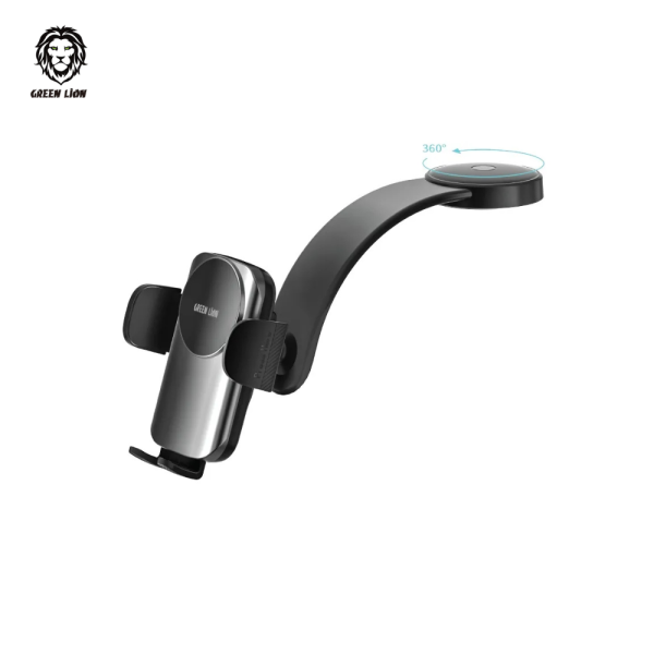 هولدر و شارژر وایرلس ماشین گرین لاین مدل Flex Charge Pro Phone Holder