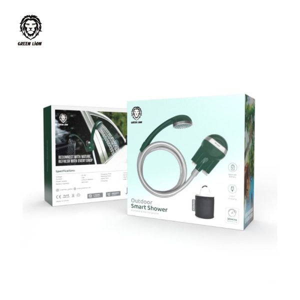 دوش صحرایی و پرتابل گرین لاین مدل Green Lion Rechargeable Shower
