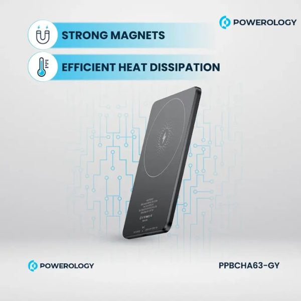 پاوربانم مگسیف پاورولوژی مدل Ultra-Thin 5000mAh PowerBank