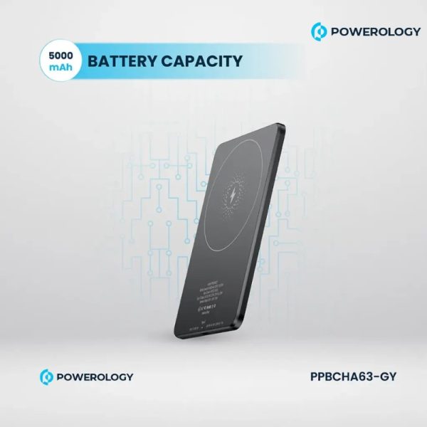 پاوربانم مگسیف پاورولوژی مدل Ultra-Thin 5000mAh PowerBank