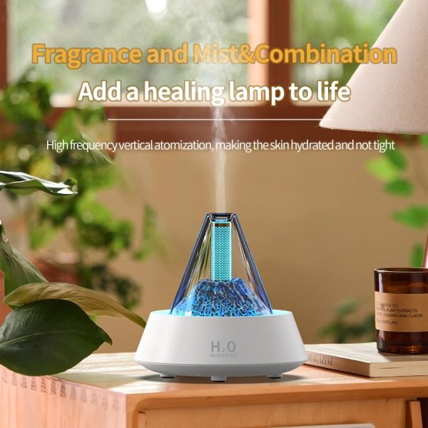 بخور سرد و رطوبت ساز آتشفشان مدل Aromatherapy